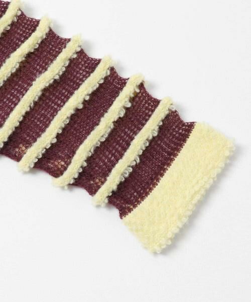 KBF / ケービーエフ ニット・セーター | シアーボーダーニット | 詳細9