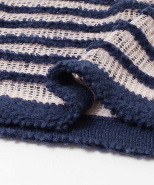 KBF / ケービーエフ ニット・セーター | シアーボーダーニット | 詳細18
