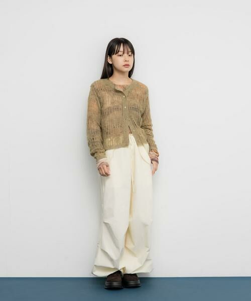 KBF / ケービーエフ カーディガン・ボレロ | ニットカーディガンSETシアートップス | 詳細16