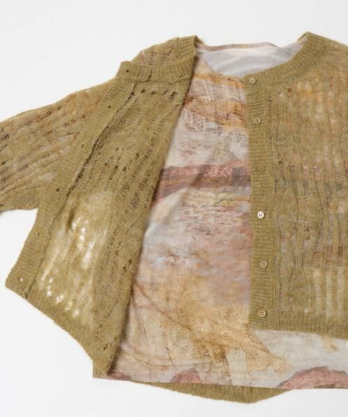 KBF / ケービーエフ カーディガン・ボレロ | ニットカーディガンSETシアートップス | 詳細20