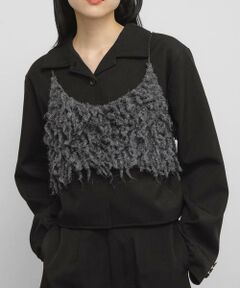 KBF / ケービーエフ その他トップス | マイクロフリンジブラ