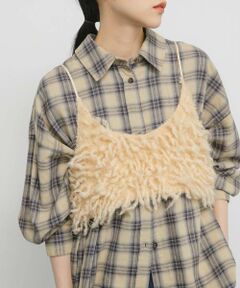 KBF / ケービーエフ その他トップス | マイクロフリンジブラ