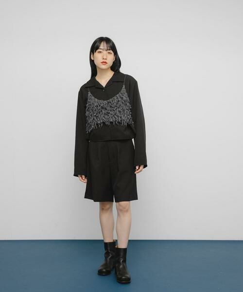 KBF / ケービーエフ その他トップス | マイクロフリンジブラ | 詳細4