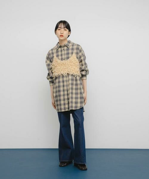 KBF / ケービーエフ その他トップス | マイクロフリンジブラ | 詳細12