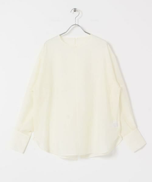 KBF / ケービーエフ シャツ・ブラウス | バックデザインシアーブラウス | 詳細7