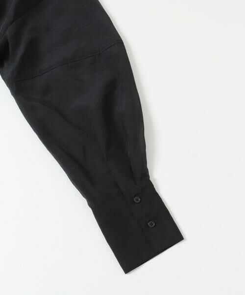 KBF / ケービーエフ シャツ・ブラウス | バックデザインシアーブラウス | 詳細16