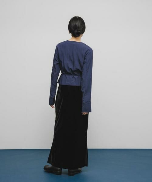 KBF / ケービーエフ シャツ・ブラウス | ピンタックVネックブラウス | 詳細12