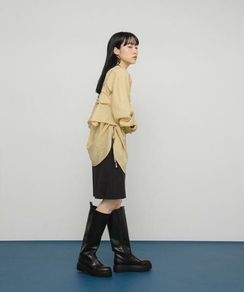 KBF / ケービーエフ シャツ・ブラウス | ビスチェSETドロストシャツ | 詳細28