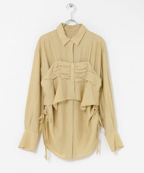 KBF / ケービーエフ シャツ・ブラウス | ビスチェSETドロストシャツ | 詳細30