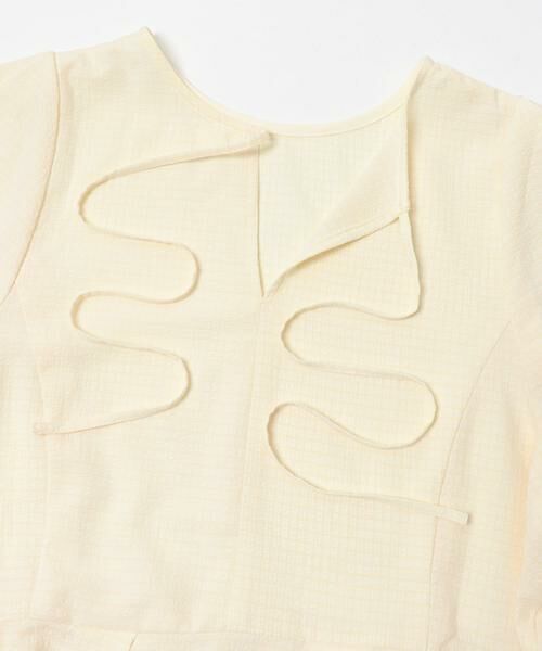 KBF / ケービーエフ シャツ・ブラウス | ボリュームスリーブペプラムトップス | 詳細10