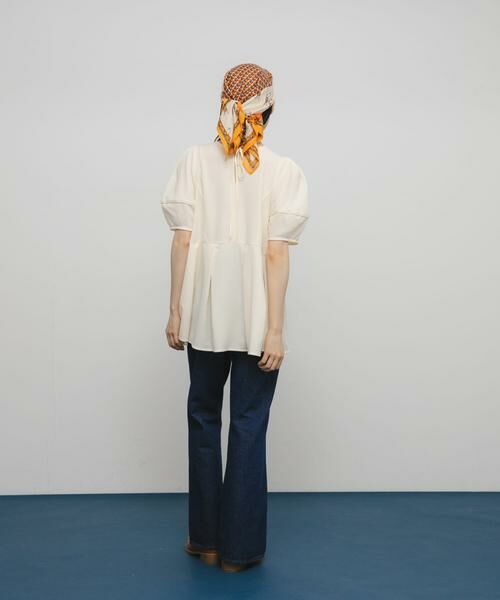 KBF / ケービーエフ シャツ・ブラウス | ボリュームスリーブペプラムトップス | 詳細6