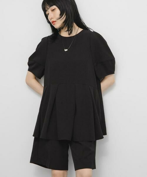 KBF / ケービーエフ シャツ・ブラウス | ボリュームスリーブペプラムトップス | 詳細14