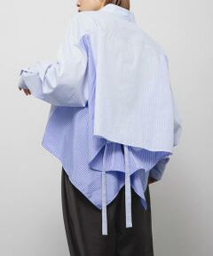 KBF / ケービーエフ シャツ・ブラウス | バックフレアショートシャツ