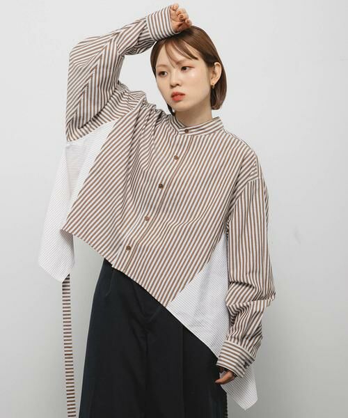 KBF / ケービーエフ シャツ・ブラウス | バックフレアショートシャツ | 詳細2