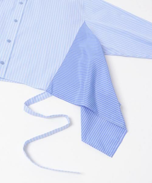 KBF / ケービーエフ シャツ・ブラウス | バックフレアショートシャツ | 詳細18