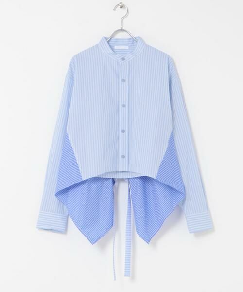 KBF / ケービーエフ シャツ・ブラウス | バックフレアショートシャツ | 詳細16