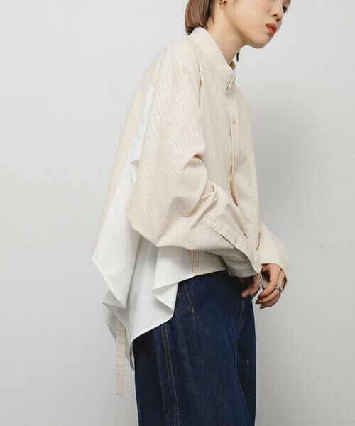 KBF / ケービーエフ シャツ・ブラウス | バックフレアショートシャツ | 詳細23