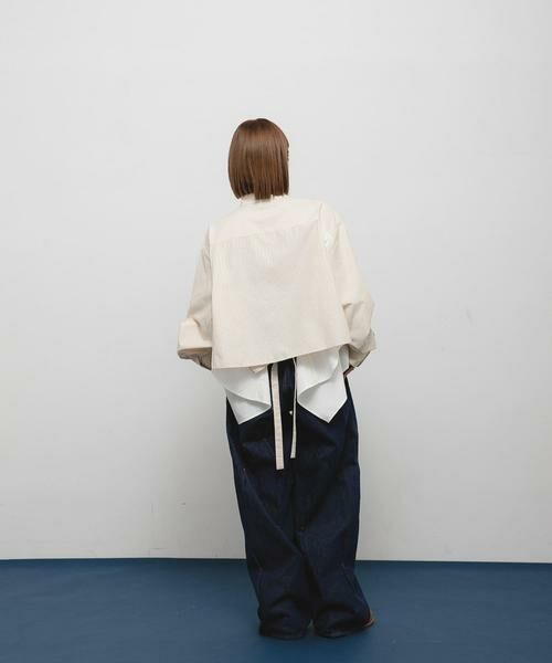 KBF / ケービーエフ シャツ・ブラウス | バックフレアショートシャツ | 詳細28