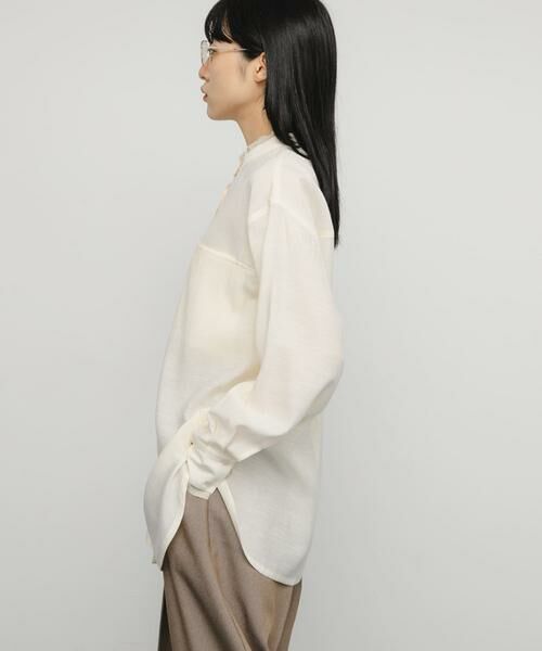 KBF / ケービーエフ シャツ・ブラウス | レイヤードライクロングシャツ | 詳細4