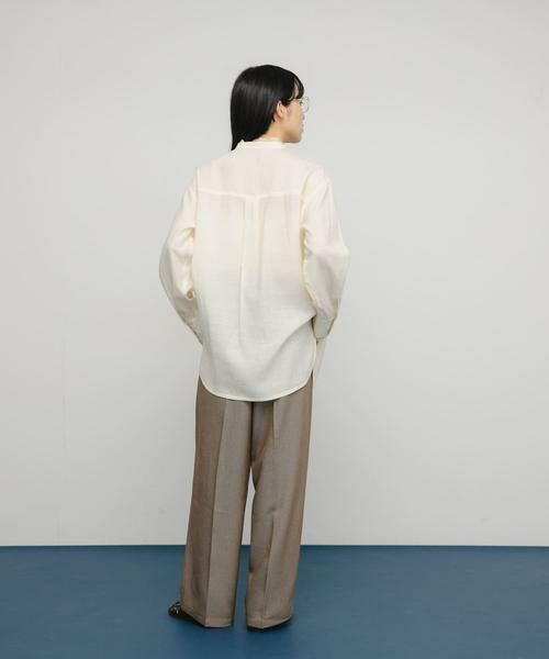 KBF / ケービーエフ シャツ・ブラウス | レイヤードライクロングシャツ | 詳細7