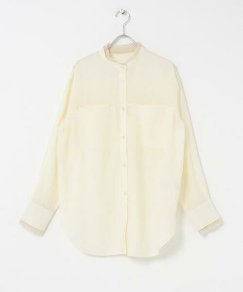 KBF / ケービーエフ シャツ・ブラウス | レイヤードライクロングシャツ | 詳細8
