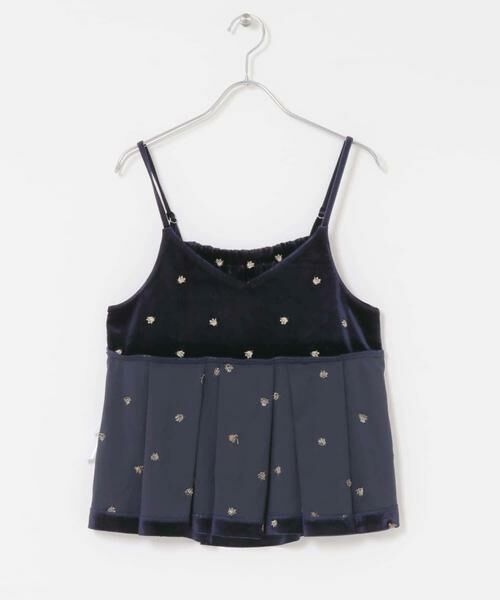 KBF / ケービーエフ キャミソール・チューブトップ | 2WAYベロアビスチェ | 詳細10