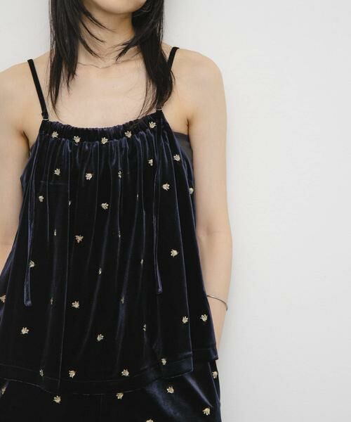 KBF / ケービーエフ キャミソール・チューブトップ | 2WAYベロアビスチェ | 詳細5