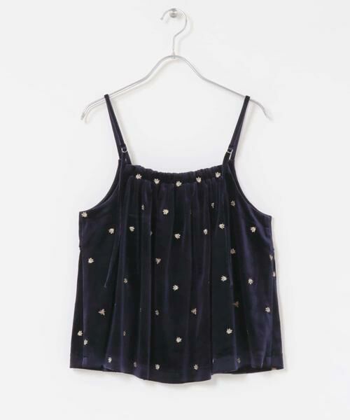 KBF / ケービーエフ キャミソール・チューブトップ | 2WAYベロアビスチェ | 詳細8