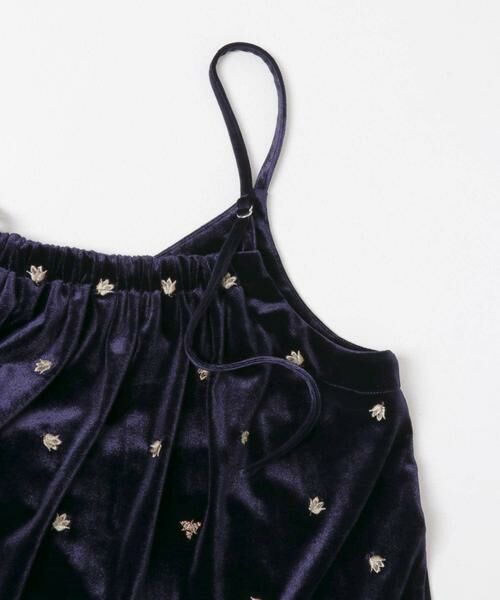 KBF / ケービーエフ キャミソール・チューブトップ | 2WAYベロアビスチェ | 詳細9