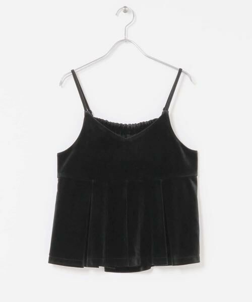 KBF / ケービーエフ キャミソール・チューブトップ | 2WAYベロアビスチェ | 詳細18
