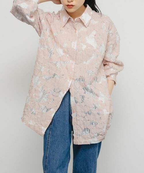 KBF / ケービーエフ シャツ・ブラウス | ステッチングチェックシャツ | 詳細12