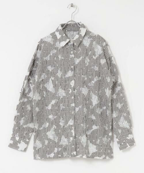 KBF / ケービーエフ シャツ・ブラウス | ステッチングチェックシャツ | 詳細25