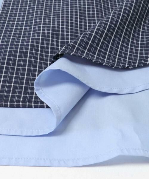 KBF / ケービーエフ シャツ・ブラウス | チェックレイヤードBIGシャツ | 詳細19