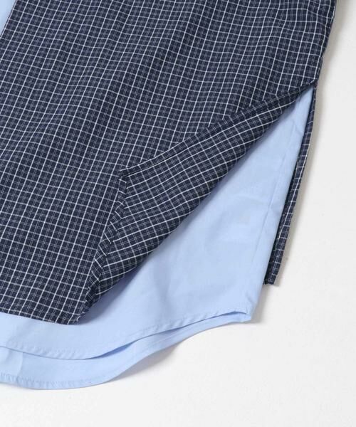 KBF / ケービーエフ シャツ・ブラウス | チェックレイヤードBIGシャツ | 詳細17