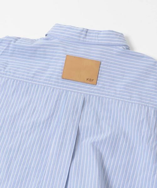 KBF / ケービーエフ シャツ・ブラウス | デニムスリーブリメイクシャツ | 詳細24