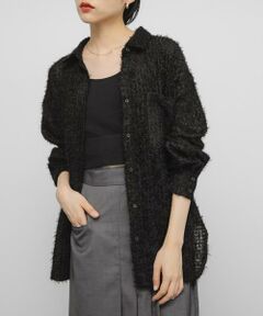 KBF / ケービーエフ シャツ・ブラウス | フェザーロングシャツ