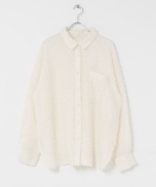 KBF / ケービーエフ シャツ・ブラウス | フェザーロングシャツ | 詳細21
