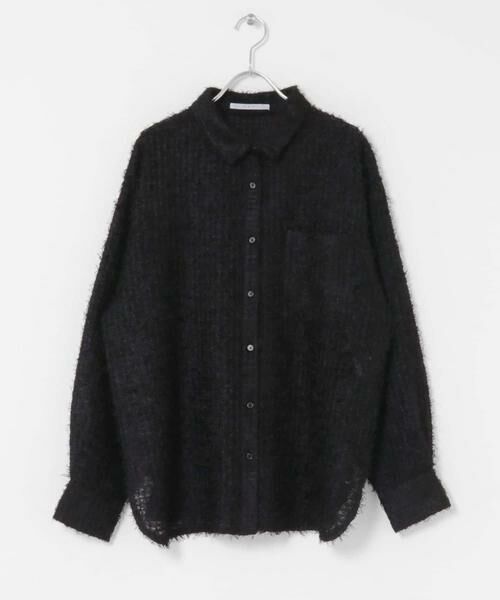 KBF / ケービーエフ シャツ・ブラウス | フェザーロングシャツ | 詳細30