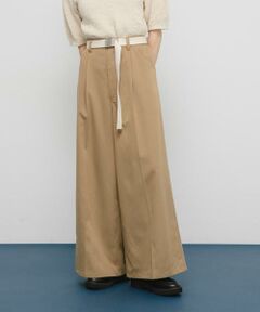 KBF / ケービーエフ その他パンツ | ベルトSETワイドスラックス