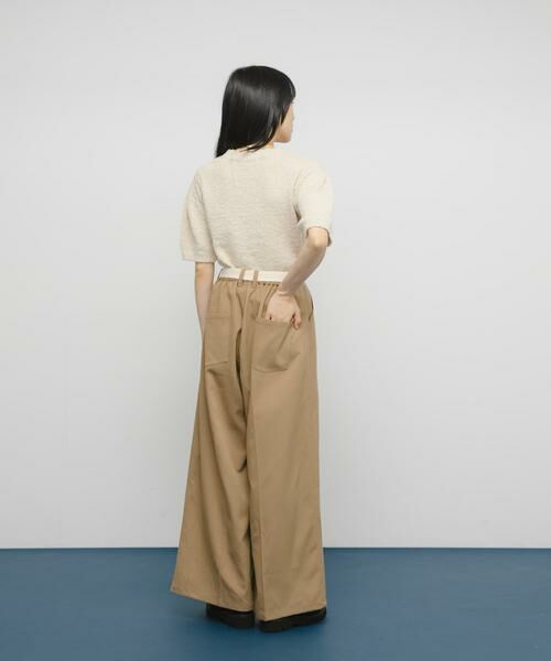 KBF / ケービーエフ その他パンツ | ベルトSETワイドスラックス | 詳細19