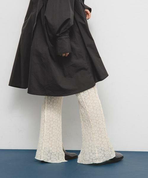 KBF / ケービーエフ その他パンツ | レースフレアイージーパンツ | 詳細3