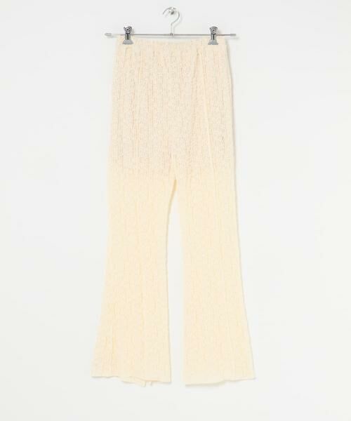KBF / ケービーエフ その他パンツ | レースフレアイージーパンツ | 詳細6