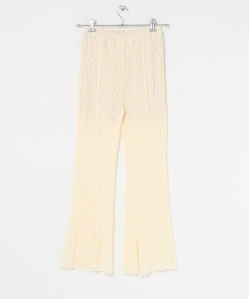 KBF / ケービーエフ その他パンツ | レースフレアイージーパンツ | 詳細8