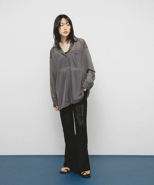 KBF / ケービーエフ その他パンツ | レースフレアイージーパンツ | 詳細13