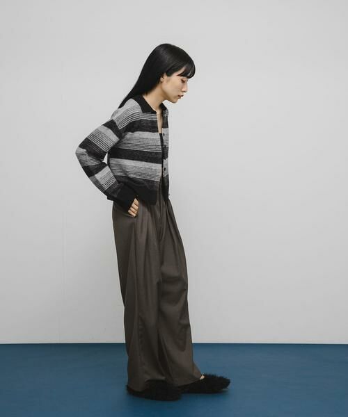 KBF / ケービーエフ その他パンツ | タックデザインスラックス | 詳細5