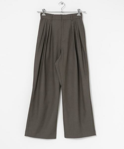KBF / ケービーエフ その他パンツ | タックデザインスラックス | 詳細7