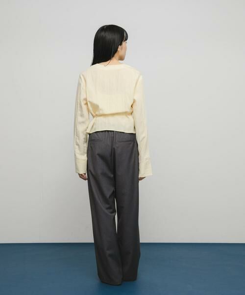 KBF / ケービーエフ その他パンツ | タックデザインスラックス | 詳細22