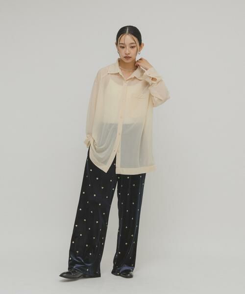 KBF / ケービーエフ その他パンツ | ベロアイージーパンツ | 詳細3