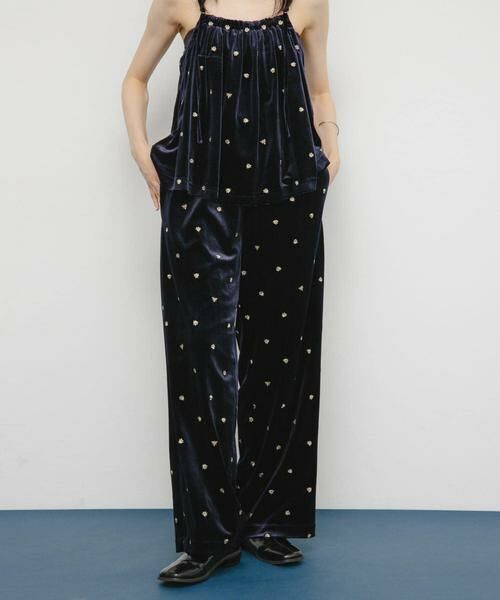 KBF / ケービーエフ その他パンツ | ベロアイージーパンツ | 詳細5