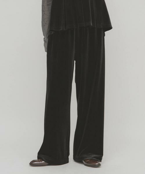 KBF / ケービーエフ その他パンツ | ベロアイージーパンツ | 詳細12